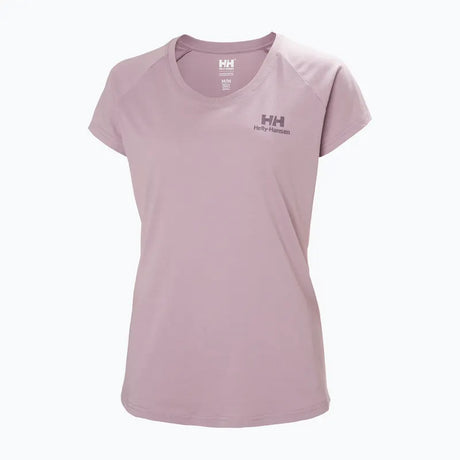 Helly Hansen Women's Nord Graphic Drop T-Shirt Dame - Purple -