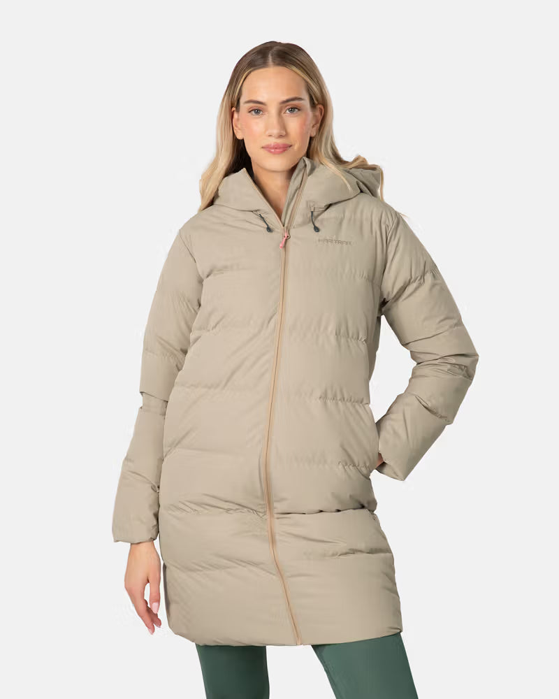 Kari Traa Julia Parka Vinterfrakke Dame - Mocha - Mocha