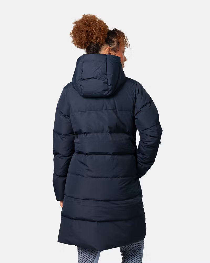 Kari Traa Julia Parka Vinterfrakke Dame - Dark Navy Blue -