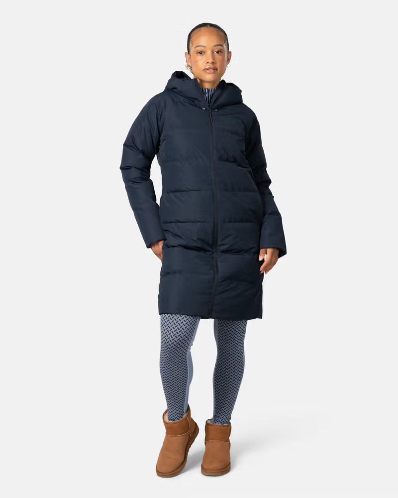 Kari Traa Julia Parka Vinterfrakke Dame - Dark Navy Blue -