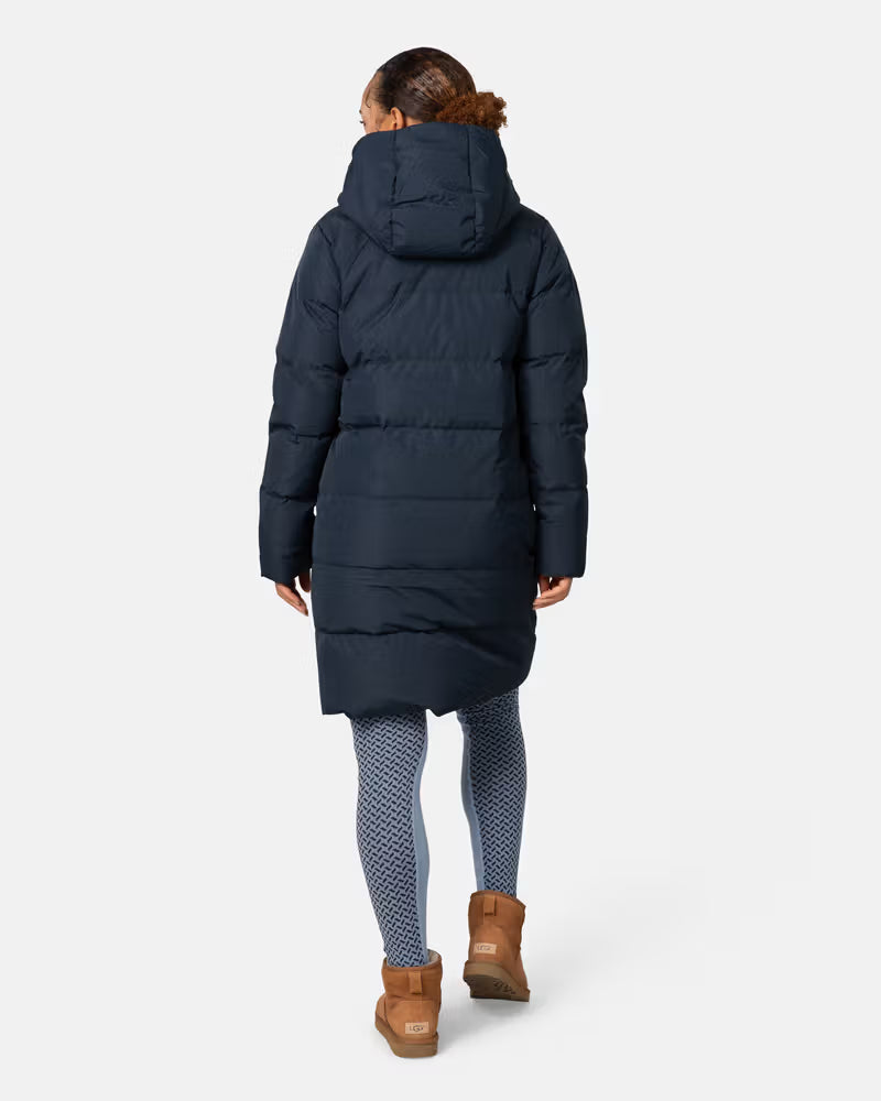 Kari Traa Julia Parka Vinterfrakke Dame - Dark Navy Blue -