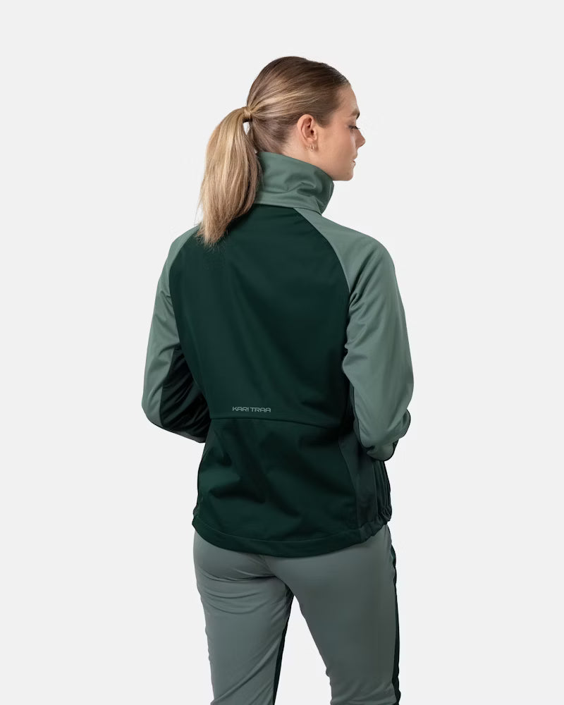 Kari Traa Louise Hybrid Jacket Jakke Dame - Pine Green -