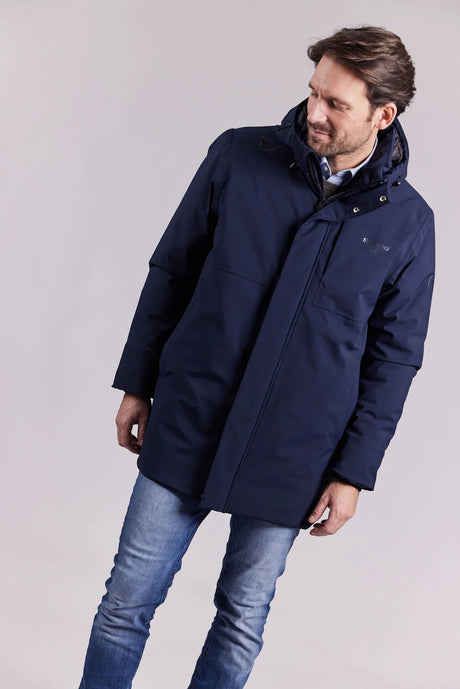 Sebago Paul Parka Vinterfrakke Herre - Dark Navy