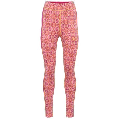 Kari Traa Rose High Waist Pants Plus Size Skiunderbukser Dame - Berry Pink - Berry Pink