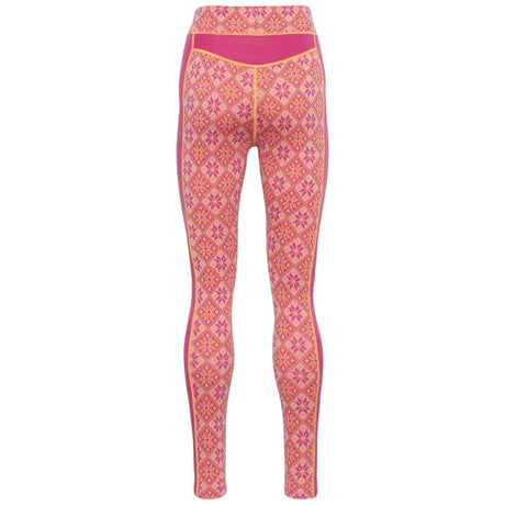 Kari Traa Rose High Waist Pants Plus Size Skiunderbukser Dame - Berry Pink -