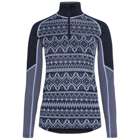 Kari Traa Malia Half-Zip Skiundertøj Sæt Dame - Royal -