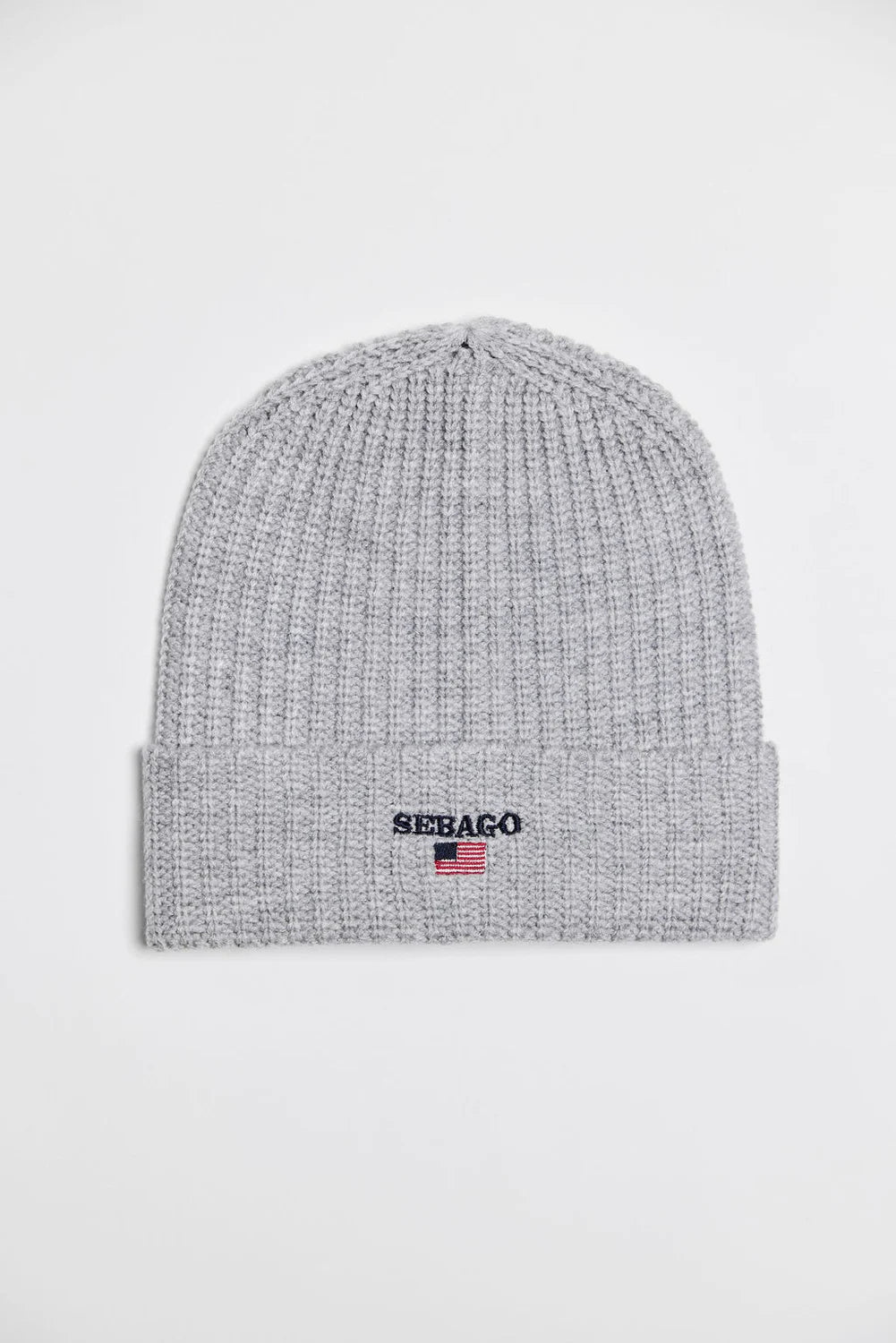Sebago Draft Ribbed Beanie Strikhue Dame / Herre - Grey Melange - Grey Melange One-size
