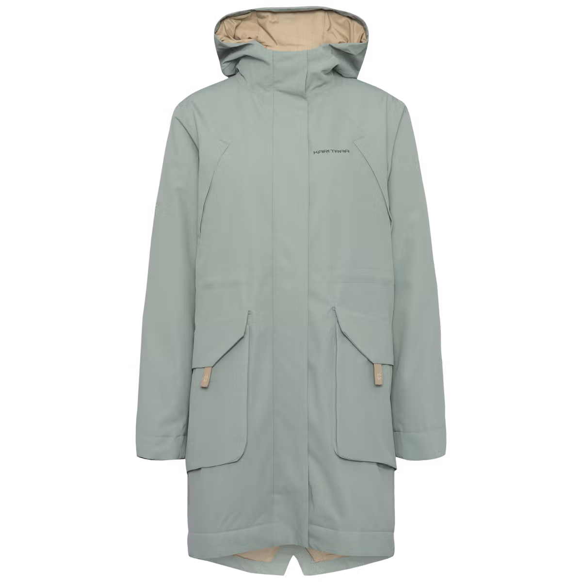 Kari Traa Mona Parka Vinterfrakke Dame – Sage Green - - 7199_623685_Sage_Product_1_7f6e897c-b1fe-4c2e-a07b-7a6d5e82a621-original