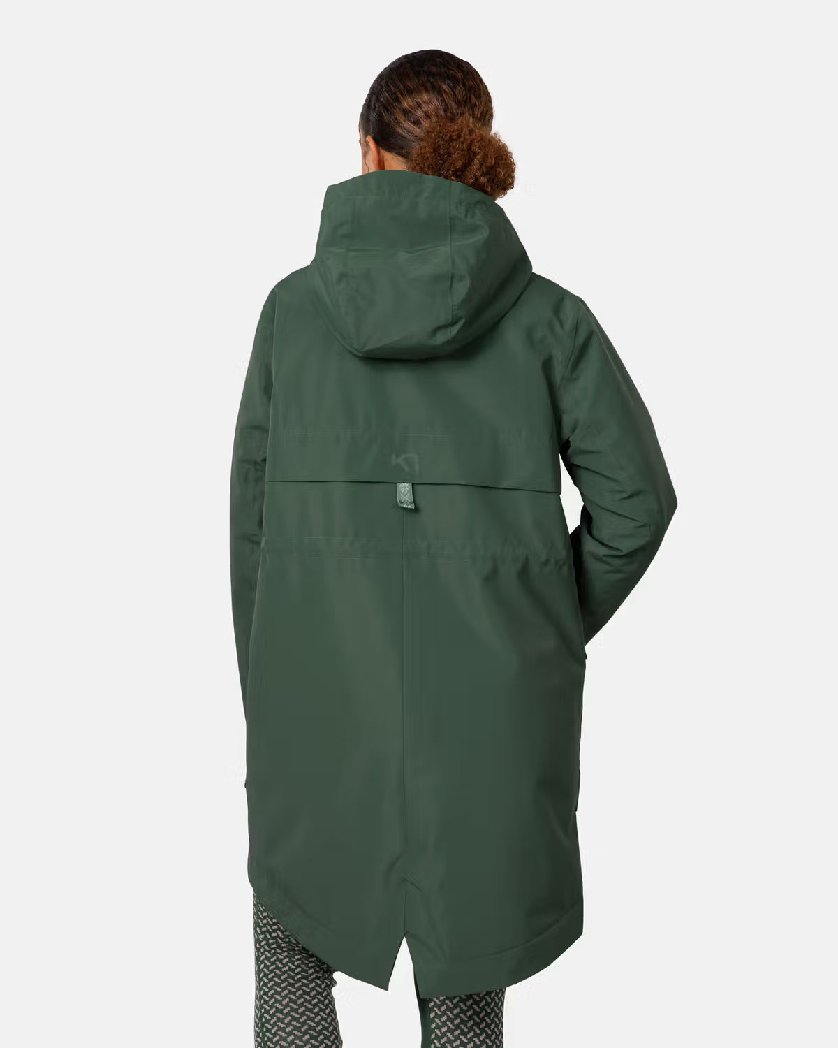 Kari Traa Mona Parka Vinterfrakke Dame – Thyme Green