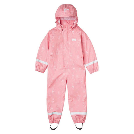 Helly Hansen Kids' Bergen PU Playsuit Regndragt Børn - Blush - Blush