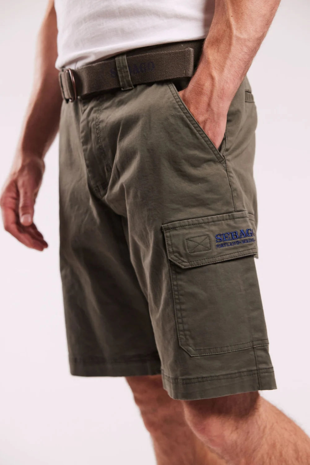 Sebago Outwashed Pocket Shorts Herre -