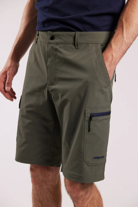 Sebago Performance Cargo Shorts Herre - Dark Sage