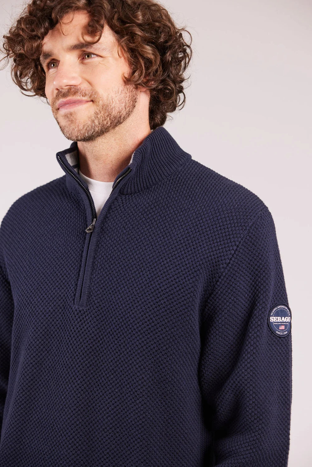 Sebago Helmsman Windstopper Striktrøje Herre -