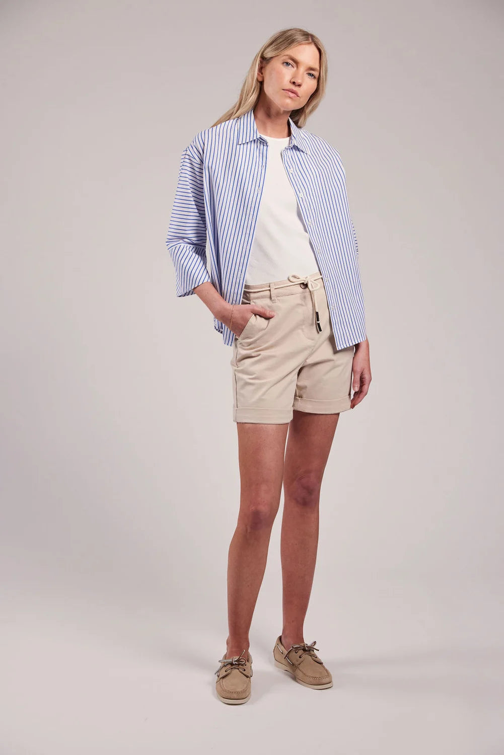 Sebago Helen Cotton Poplin Blouse Bluse Dame -