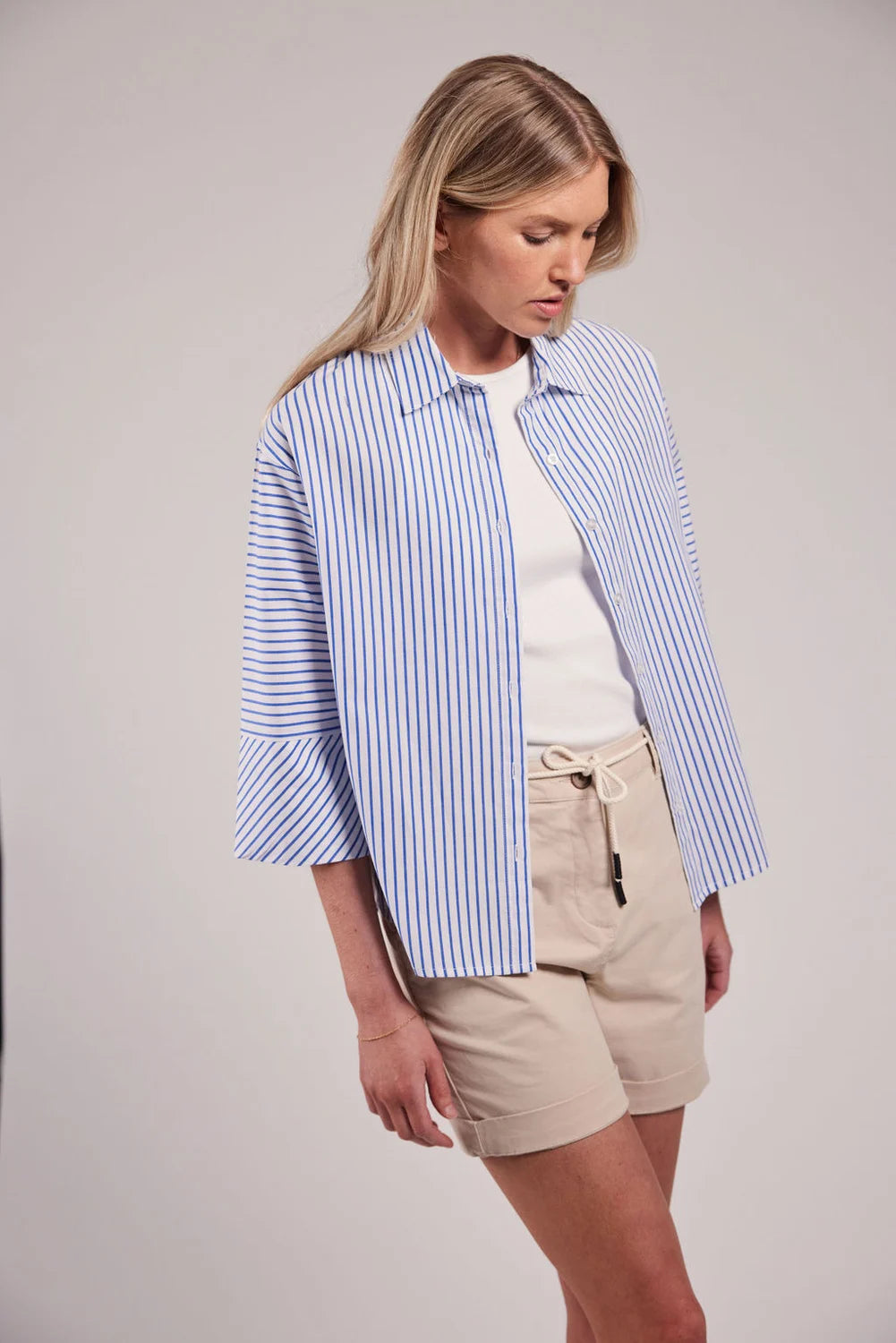 Sebago Helen Cotton Poplin Blouse Bluse Dame -