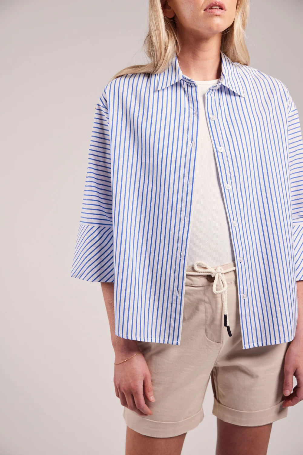 Sebago Helen Cotton Poplin Blouse Bluse Dame -