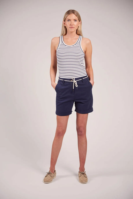Sebago Womens Bermuda Shorts Dame - Navy - Navy