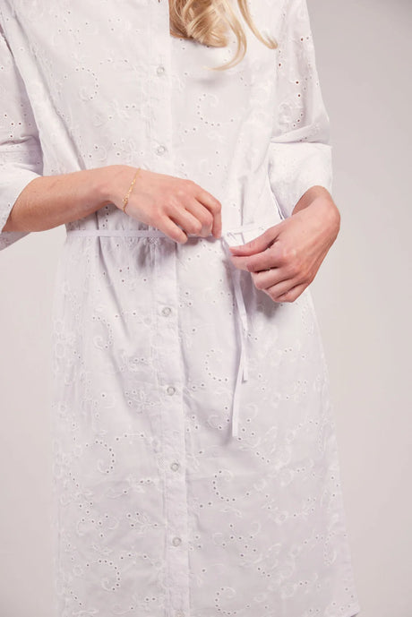 Sebago Felicia Broderie Anglaise Dress Kjole -