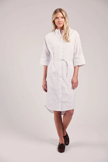 Sebago Felicia Broderie Anglaise Dress Kjole -