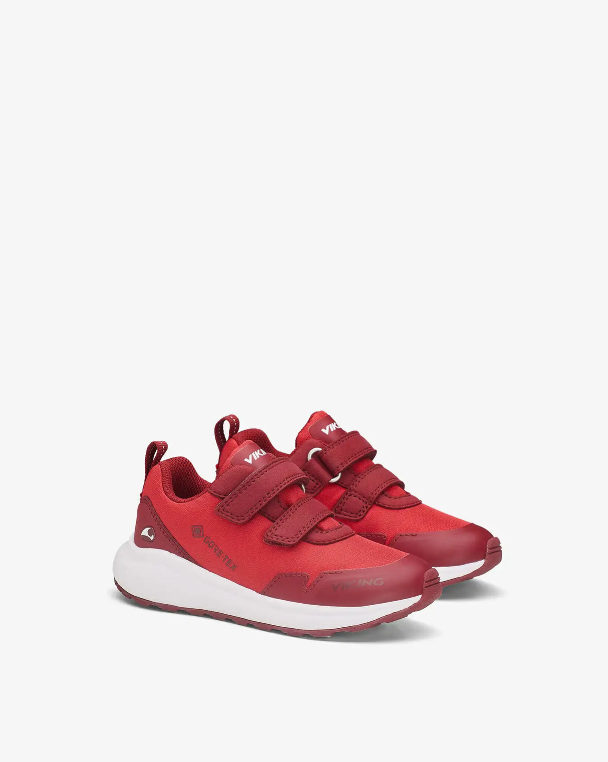 Viking Aery Track Low F GTX 2V Sneakers Børn - Red/Dark Red -