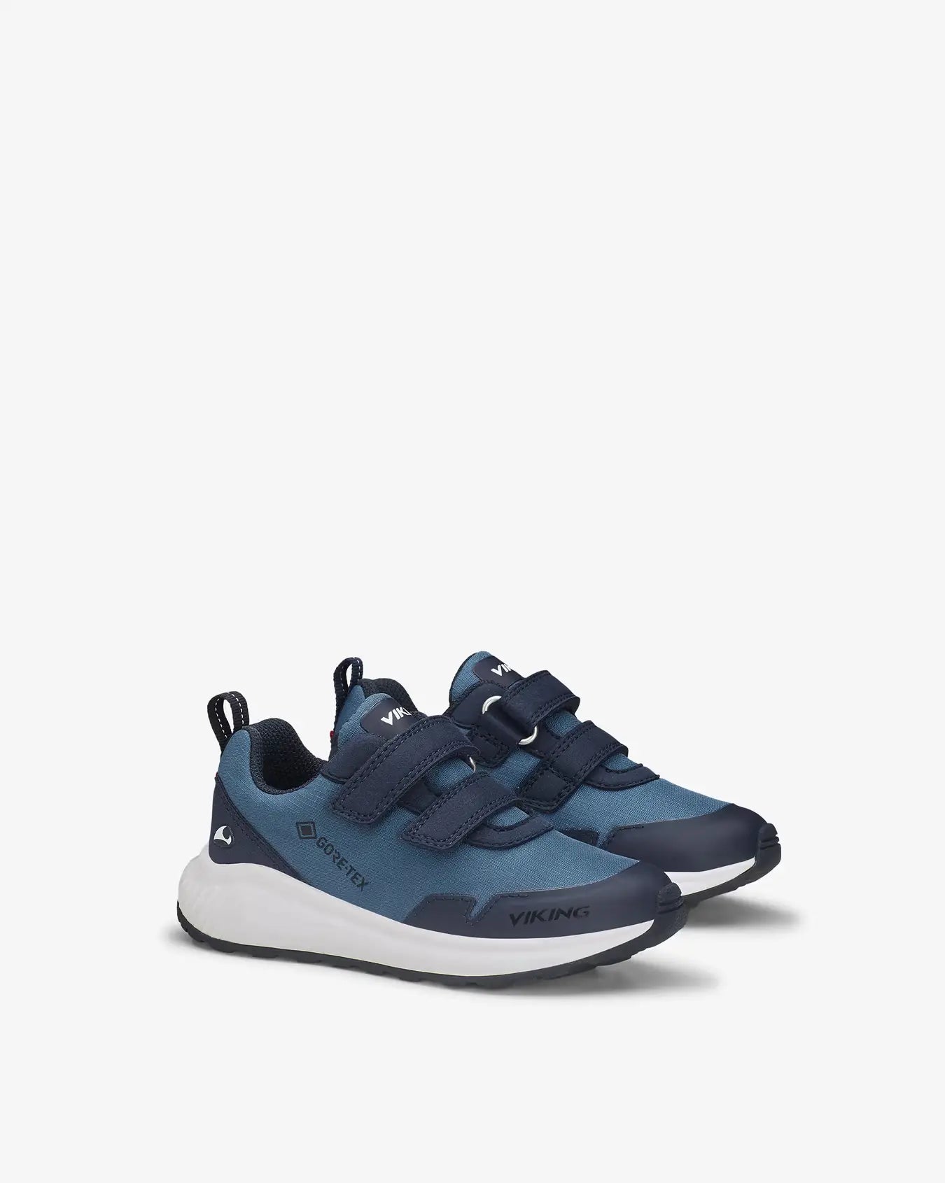 Viking Aery Track Low F GTX 2V Sneakers Børn - Denim/Navy -