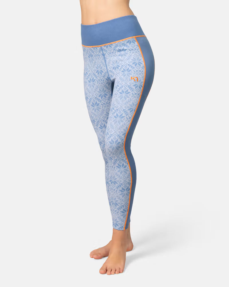 Kari Traa Anna Half Zip Skiundertøj Sæt Dame - Sea -