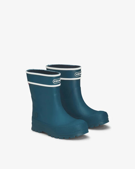 Viking Alv Jolly Kids Rubber Boots Gummistøvler Børn - Petrol -
