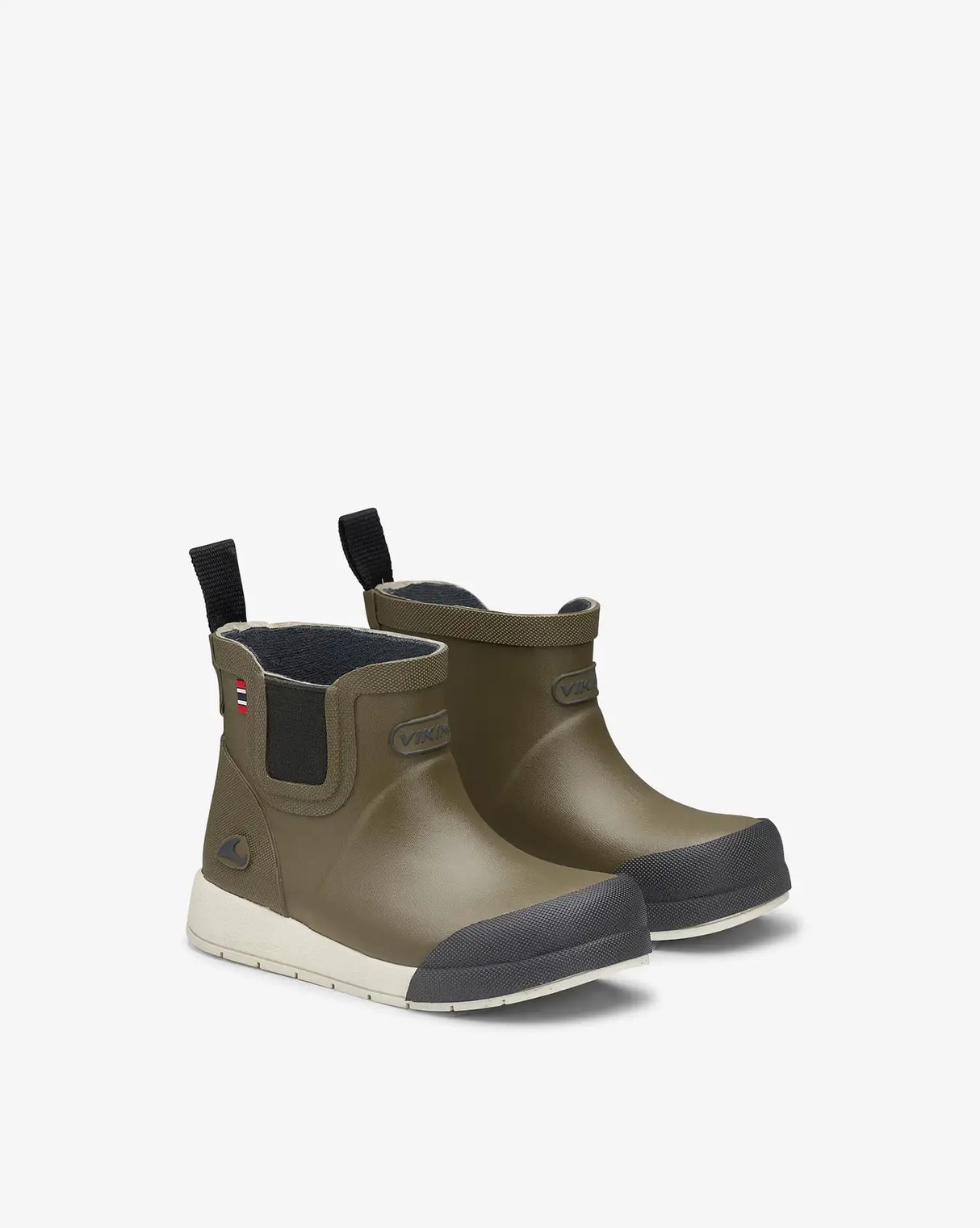 Viking River Chelsea Gummistøvler Børn - Khaki -