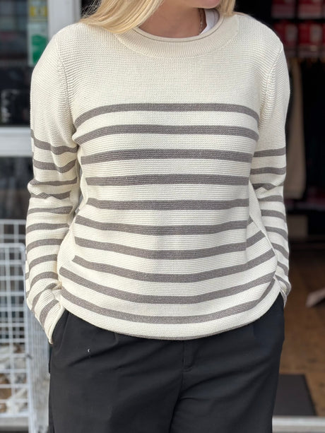 Redgreen Women Kathrine Striktrøje Dame - Dark Sand -