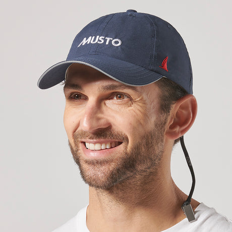 Musto Essential Fast Dry Crew Cap - True Navy - True Navy One-size