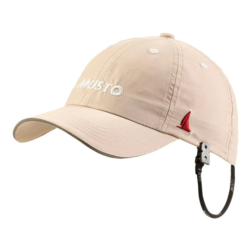 Musto Essential Fast Dry Crew Cap - Light Stone - Light Stone One-size