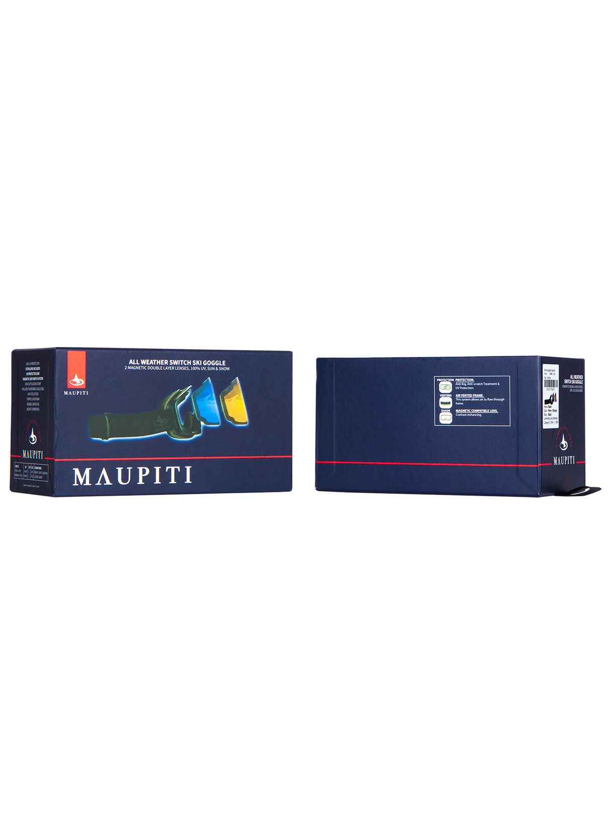 Maupiti Rox Ski Goggle Magnetic Skibriller Dame / Herre -