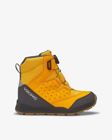 Viking Espo High 2 WP BOA Junior Vinterstøvler Børn - Apricot/Ocean - Apricot Ocean