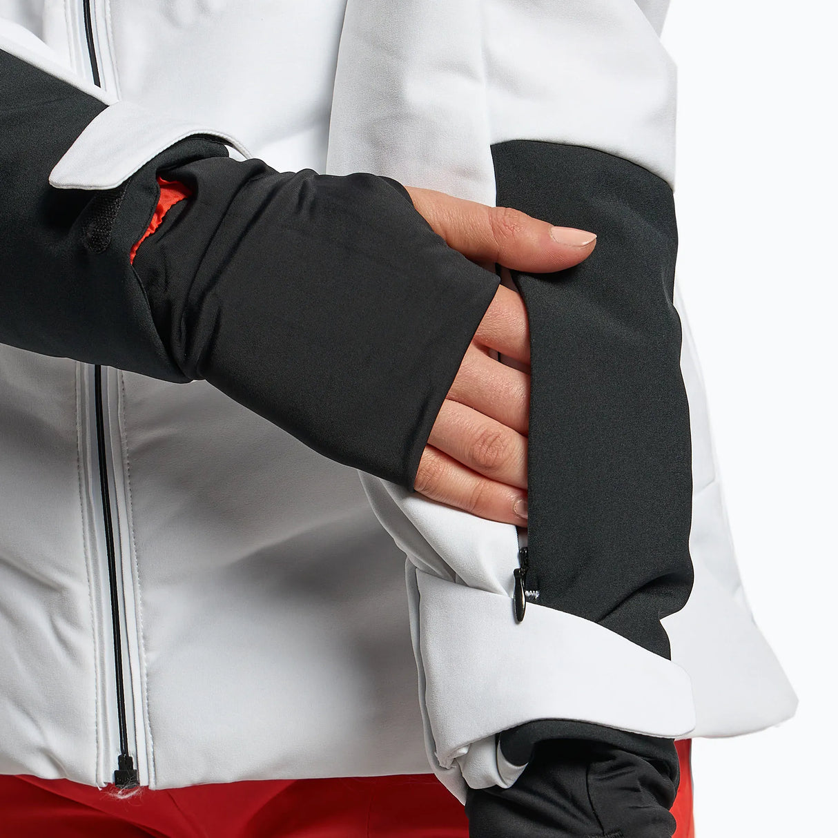 CMP Women's Ski Jacket Skijakke Dame - Black/White