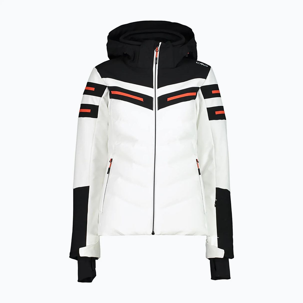 CMP Women's Ski Jacket Skijakke Dame - Black/White