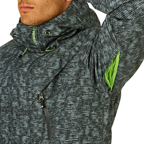 Protest Shade Jacket Skijakke Herre - True Black -