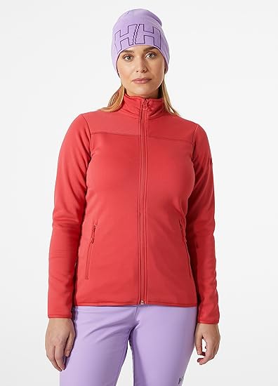 Helly Hansen Women's Alphelia Zero 1/2 zip Fleece - Poppy Red -