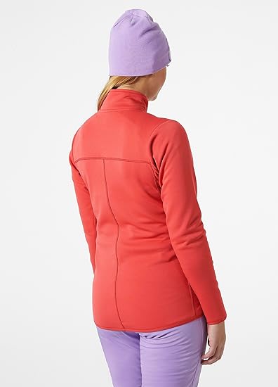 Helly Hansen Women's Alphelia Zero 1/2 zip Fleece - Poppy Red -