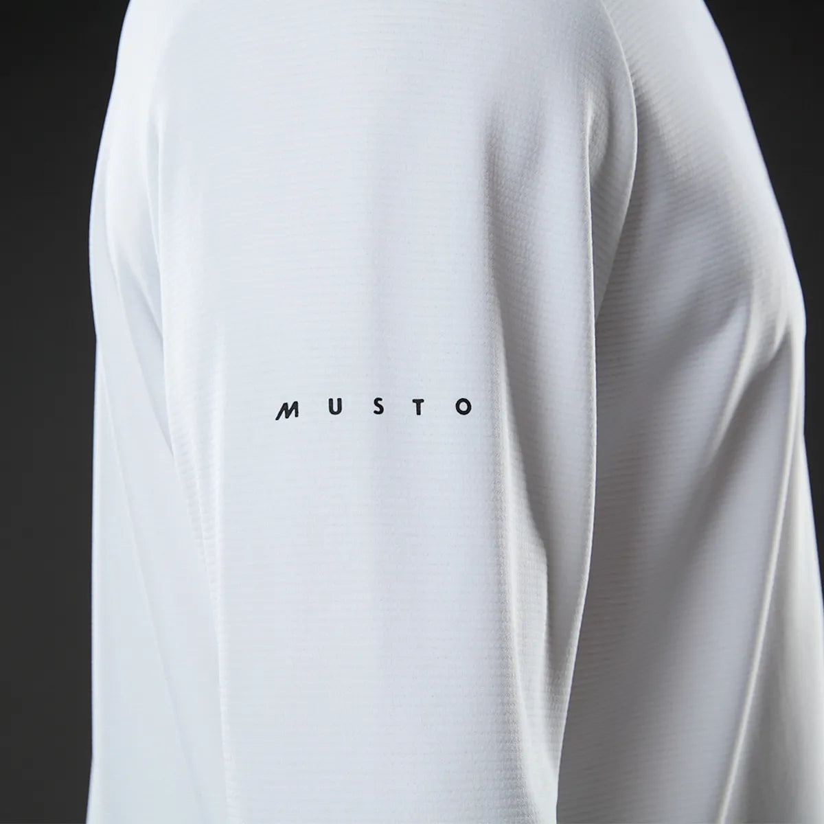 Musto Men's Evo Crew Sunblock Long-Sleeve T-shirt Herre - Navy -