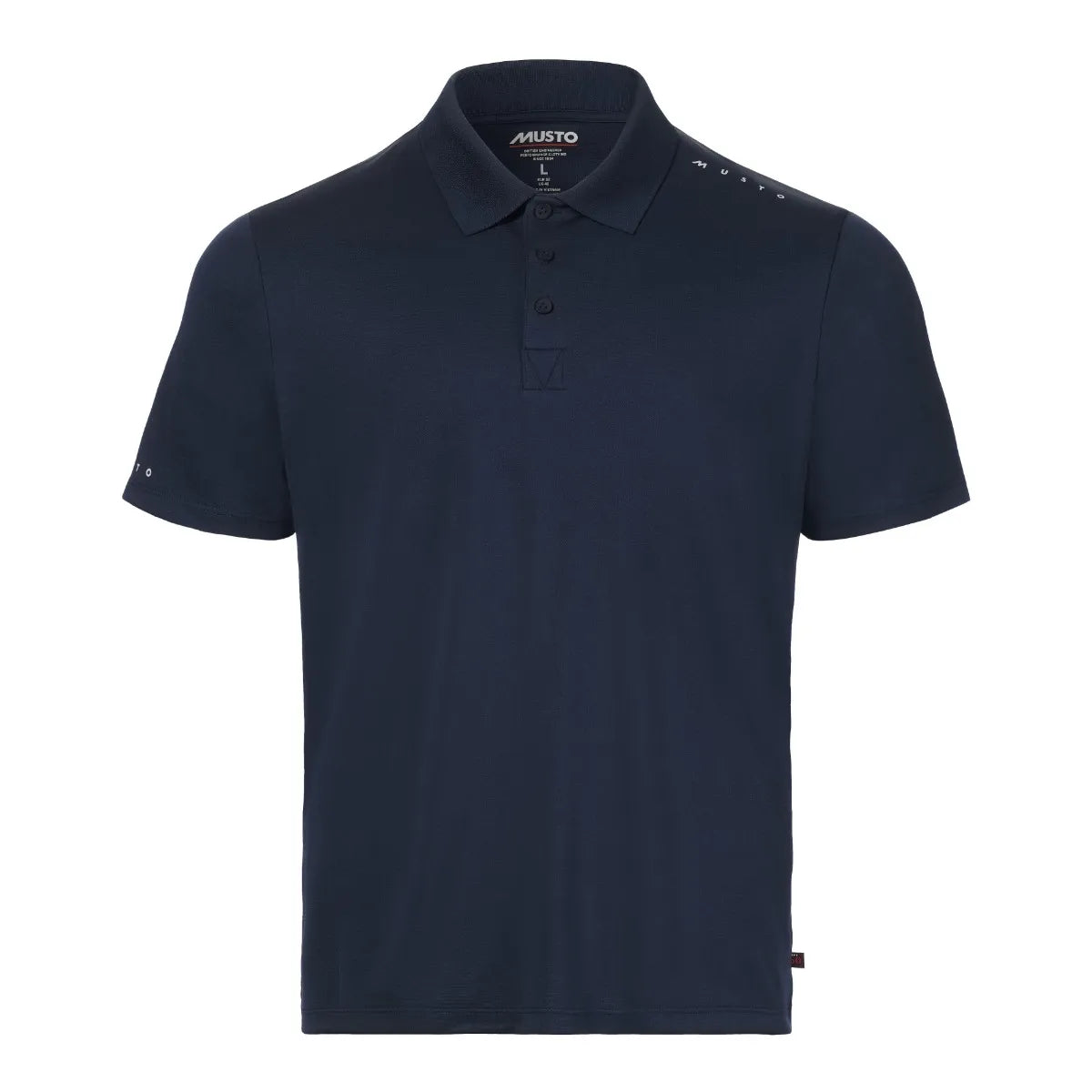 Musto Men's Evo Crew Sunblock Short-Sleeve Polo T-shirt Herre - Navy - Navy