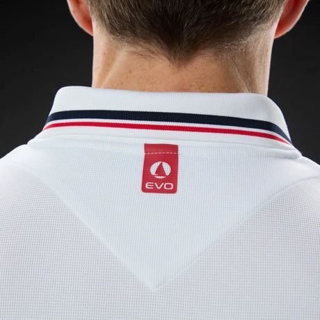Musto Men's Evo Pro Lite Short-Sleeve Polo 2.0 Polo T-shirt Herre - White -