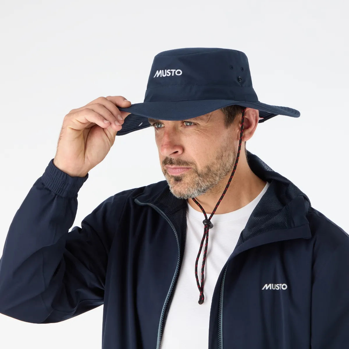 Musto Fast Dry Brimmed Hat Sejlerhat Dame / Herre - Light Stone -
