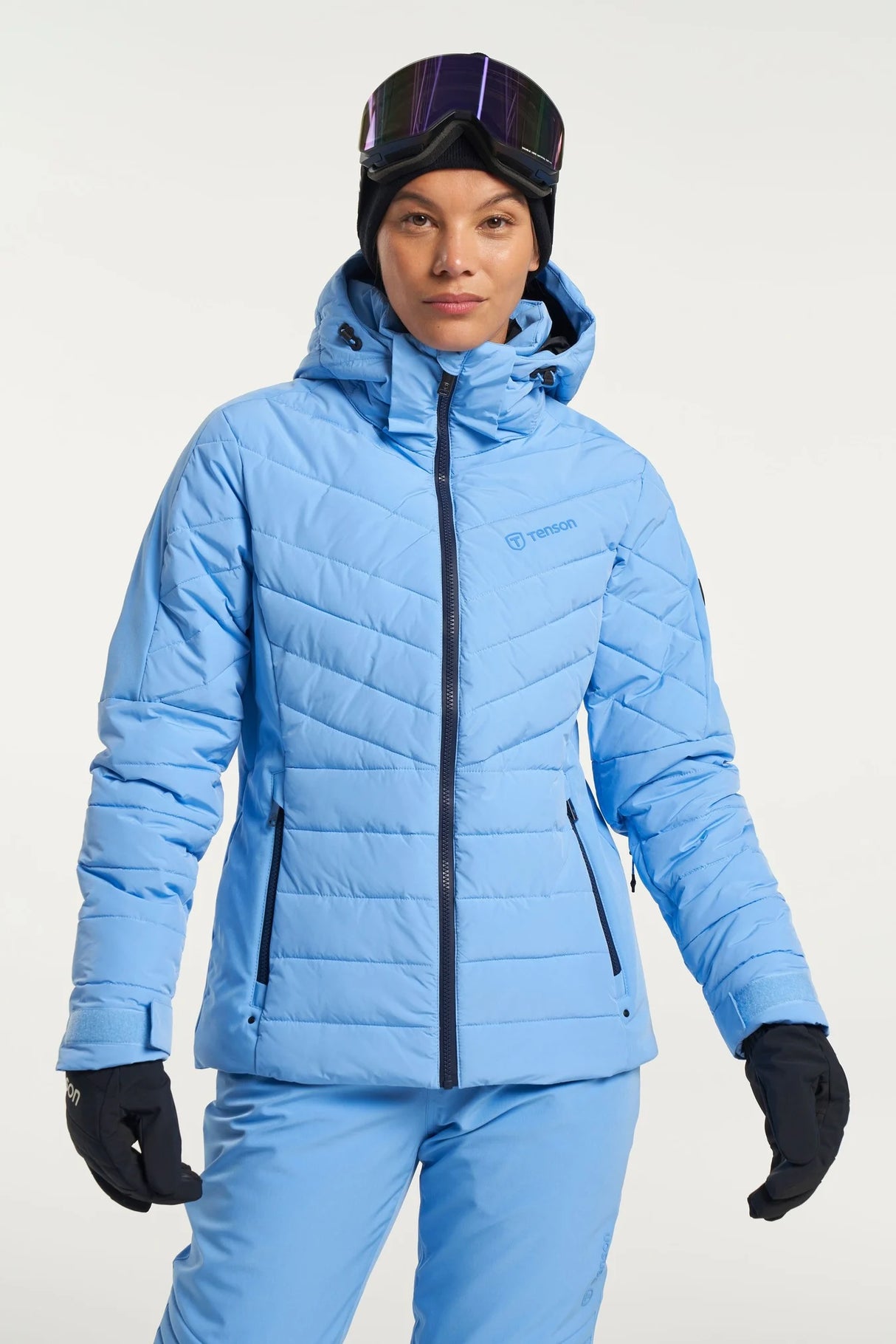 Tenson Grace Ski Jacket Women Skijakke Dame - Light Blue