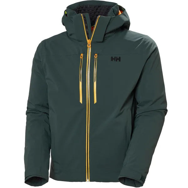 Helly Hansen Men's Alpha LIFALOFT Insulated Ski Jacket Skijakke Herre - Darkest Spruce -