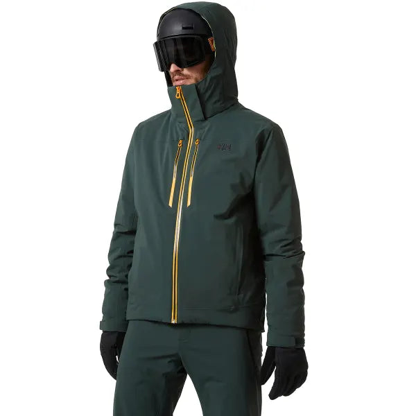 Helly Hansen Men's Alpha LIFALOFT Insulated Ski Jacket Skijakke Herre - Darkest Spruce - Darkest Spruce