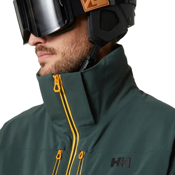 Helly Hansen Men's Alpha LIFALOFT Insulated Ski Jacket Skijakke Herre - Darkest Spruce -