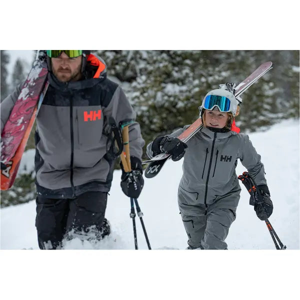 Helly Hansen Men's Powdreamer 2.0 Jacket Skijakke Herre - Concrete -