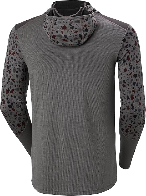 Helly Hansen Men's LIFA® Merino Midweight Balaclava Hoodie Skiundertrøje Herre -