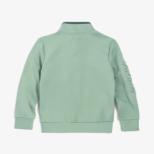 Viking Kids Play Midlayer Jacket Genbrugs Børnejakke - Green -