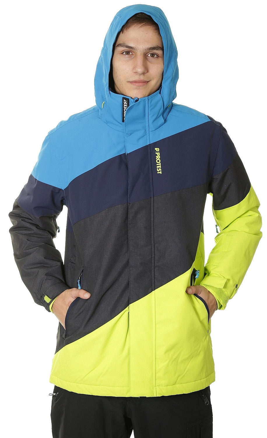 Protest Finley Skijakke Herre - Green Lime -